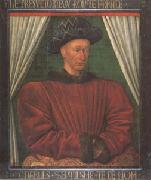 Jean Fouquet Charles VII King of France (mk05) oil painting